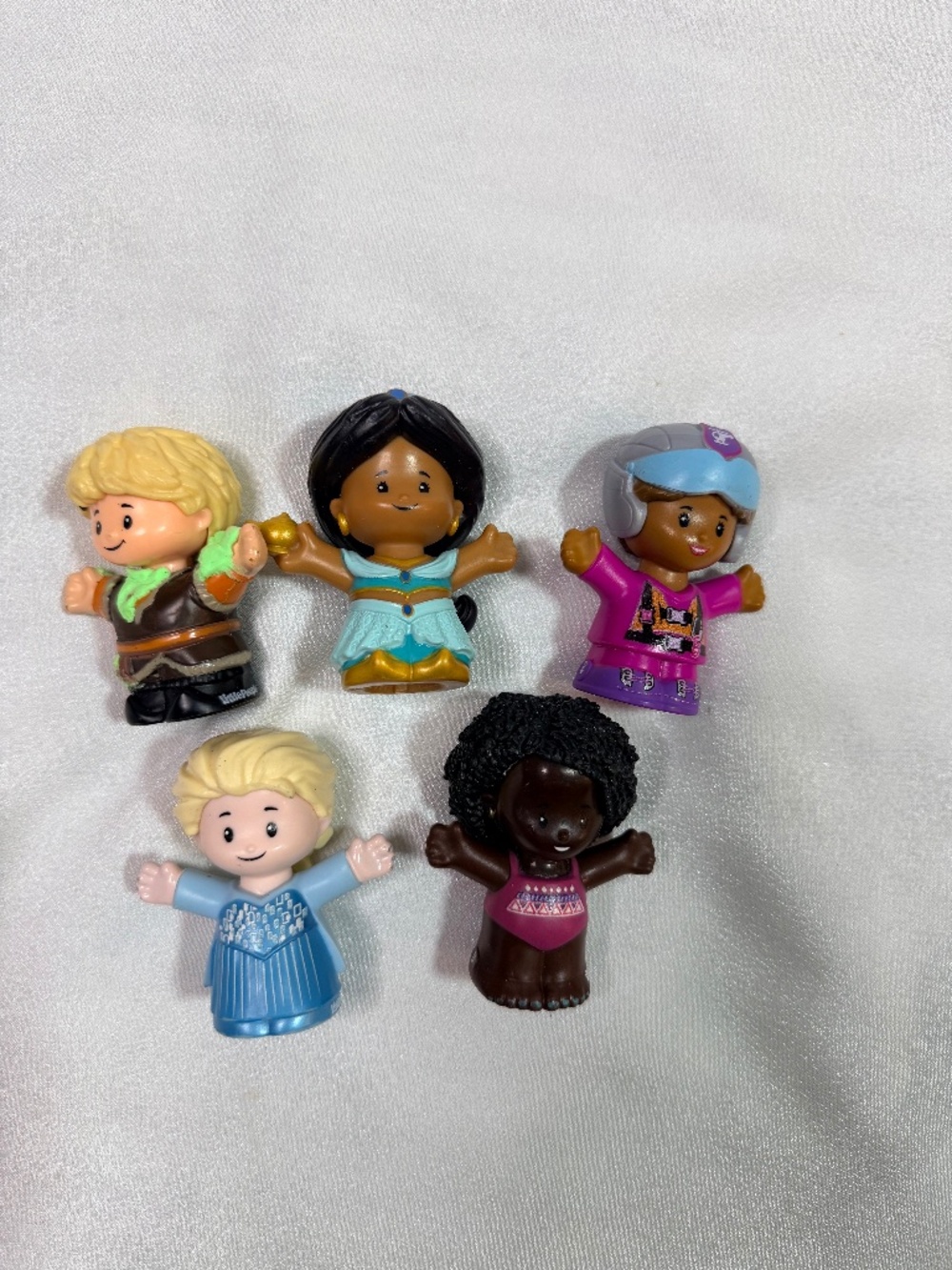 Fisher-Price Little People Figures Lot of 5 Disney Princess Frozen Mixed Charact